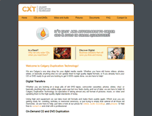 Tablet Screenshot of cxt.ca